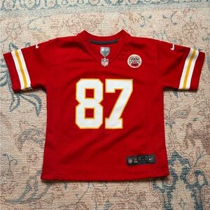 NFL Chiefs Nike Kids Home Football Jersey (Travis Kelce #87)